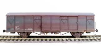 Exact-Train EX22099 - H0 - Gedeckter Güterwagen Gbs 264 EUROP, DB, Ep. V